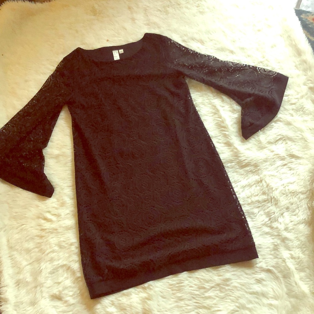 Long Sleeve Black Cocktail Dress🍸